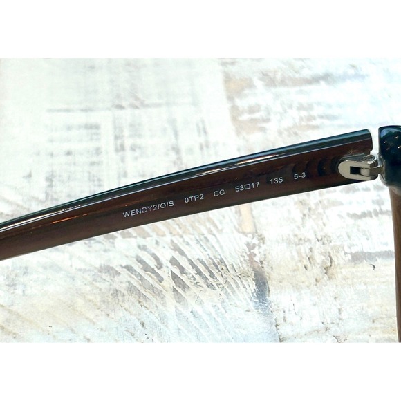 Kate Spade Wendy 2/O/S Sunglasses Tortoise Brown Cat Eye 53-17-135 with Case - Picture 4 of 7